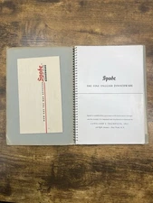 Vintage 1940s Spode Dinnerware Catalog w/ Rare WWII War Time Insert NY Nebraska