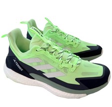 adidas Terrex Free Hiker Low Hiking Shoes Green Mens Size UK 6 New