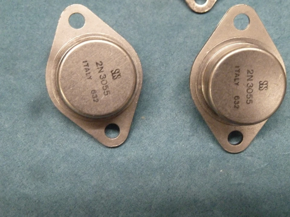 Transistor, MJ3001, 2N3055, Power Transistoren SGS u.a insg. 4 Teile, Foto/Text - Bild 3 von 4