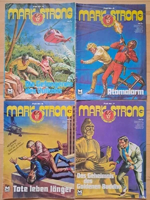 Mark Strong Der Mann von M.A.T.T. Nr.4-7 - Konvolut 4 COMICHEFTE MOEWIG - Bild 1 von 3
