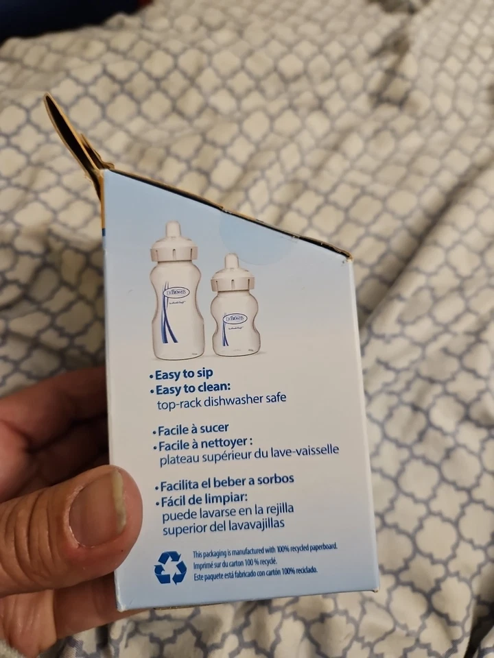 Dr. Brown's Options+ 2 unidades (paquete de 1), caño Transitions Sippy, 6 m+ T1 Foto 3 de 4