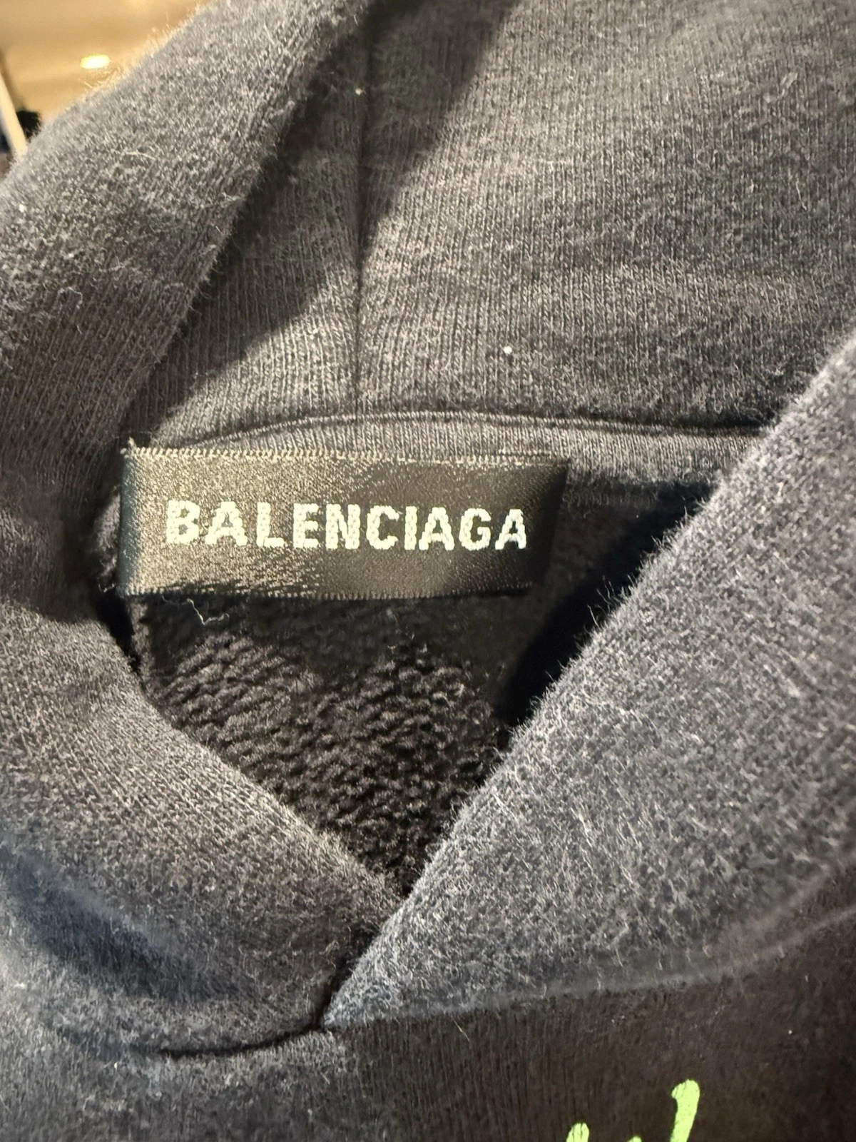 Felpa con cappuccio bambino Balenciaga taglia 4t autentica