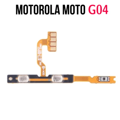 Pour MOTOROLA MOTO G04 (XT2421-2) nappe bouton power cable touche ON/OFF Volume