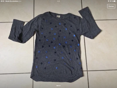 t-shirt Zara fille 13-14 ans - Photo 1/3