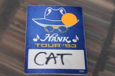 Hank Williams Jr.  - unused backstage pass /  1993  - FREE POSTAGE -