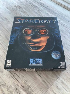 Starcraft Special Edition Big Box Terran Cover Complete Excellent Condition