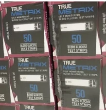 200 TRUE Metrix Diabetic Test Strips  Exp2-2026