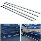 For Dodge Ram 1500 2019-2025 2022 2023 Crew Cab Chrome Body Side Molding Trim