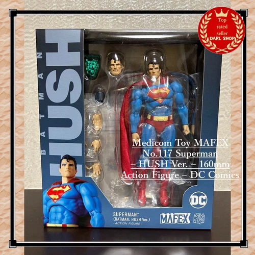 Medicom Toy MAFEX No.117 Superman – HUSH Ver. – 160mm Action Figure – DC Comics