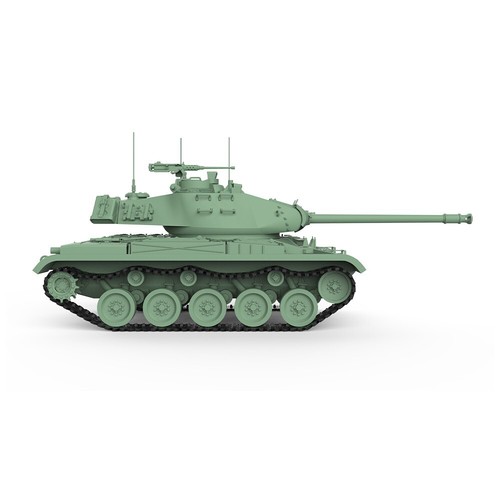 SSMODEL SS43527 V1.9 1/43 Military Model Kit US M41 Light Tank 3D PRINTING - Picture 3 of 4