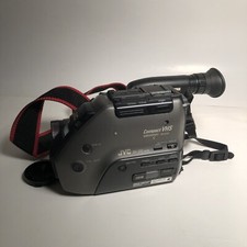 AS IS UNTESTED JVC GR-AX10 Video Movie Camcorder With Straps Eyepiece Lens Cover
