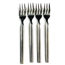 WorldTableware Madison 18/8 Stainless 5-Cocktail/ Seafood  Forks 5 7/8" Length