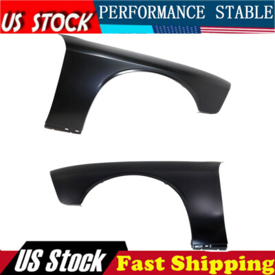 Fender For 2008-2017 Dodge Challenger Set of 2 Front Driver and Passenger Side