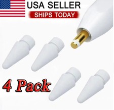 4 Packs Tips Replacement for Apple Pencil 1st Gen 2nd Gen Pen iPad Pro