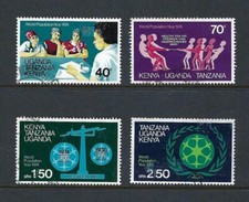 Kenya Uganda Tanzania 1974 World Population Year SG 363-6. Fine Used. See note