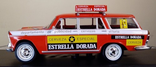 SEAT 1500 FAMILIAR ESTRELLA DORADA 1967 IXO 1/43 NUEVO NEW MINT BLISTER - Imagen 2 de 8