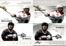 2024 Leaf RC ROOKIE DOUBLE BRENNAN O'NEILL / DYSON WILLIAMS #ERE-02 LACROSSE