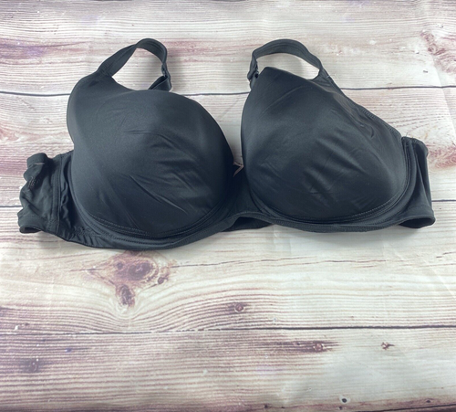 Lane Bryant Cacique Balconette Bra Size 46DD Black | eBay