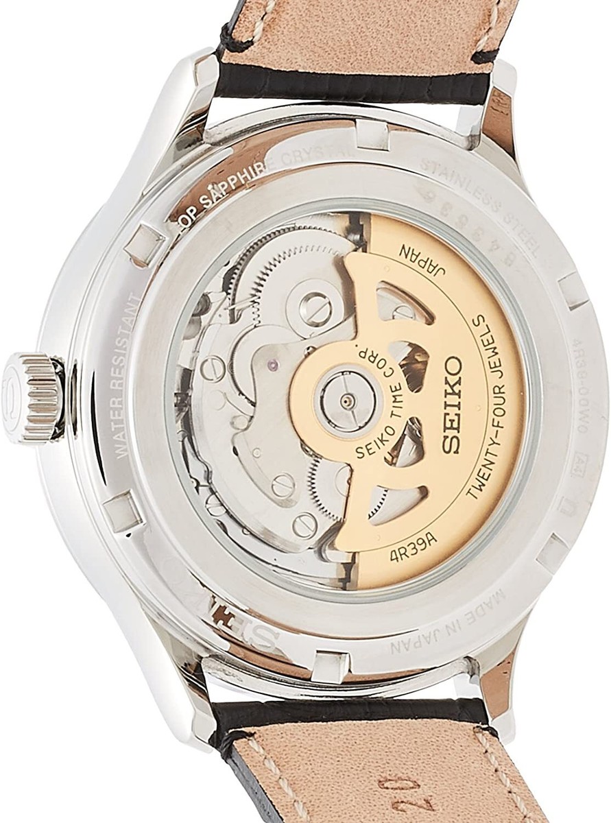 SEIKO Men's Watch Presage SARY095 Automatic Mechanical Black | eBay