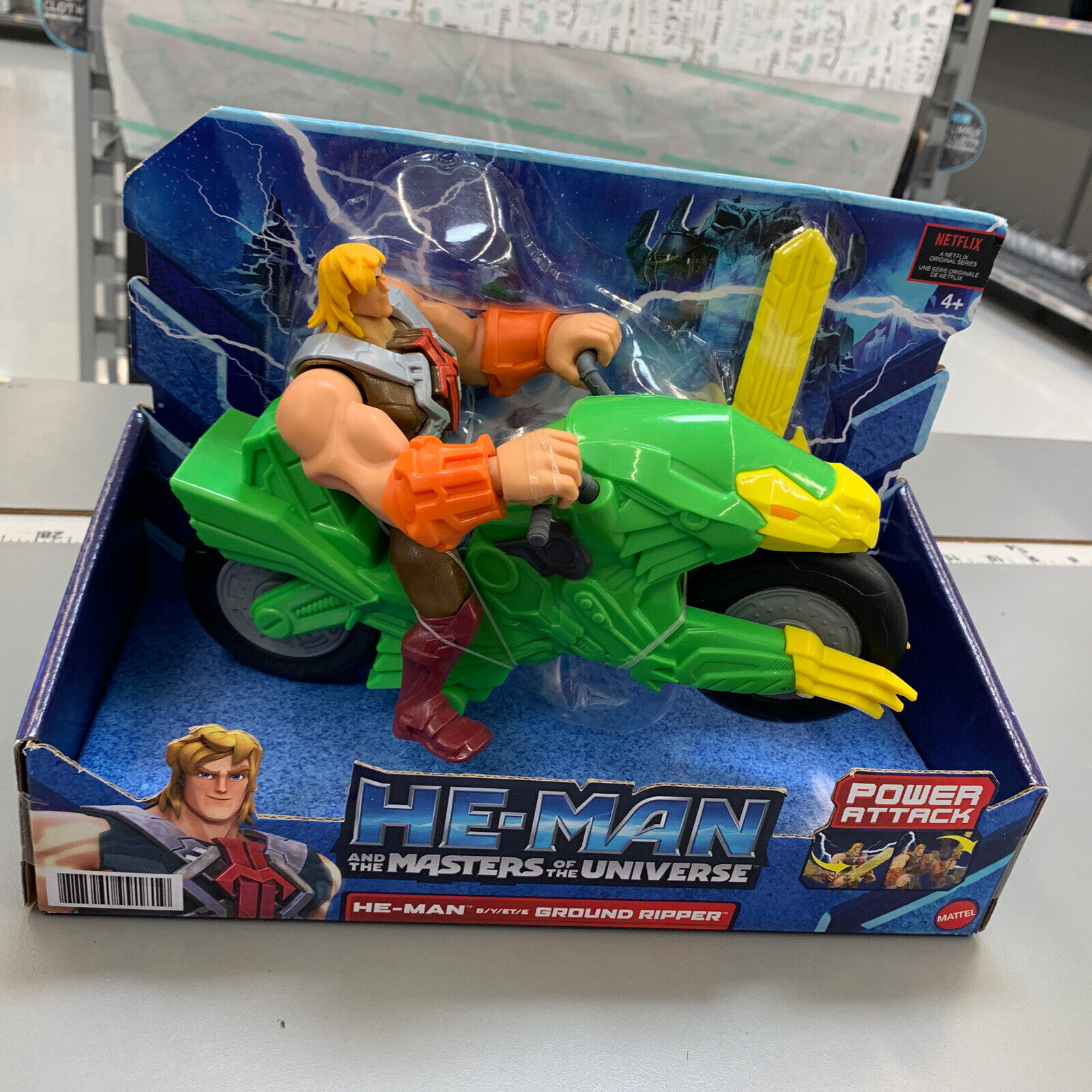 HE-MAN Masters of the Universe Power Attack Vehicle -Ground Ripper 2021