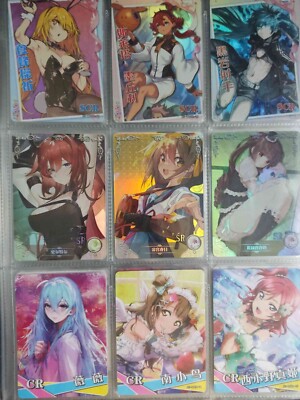 Waifu Goddess Story CCG Karten Singles und Packs SCR / CR / SR / R