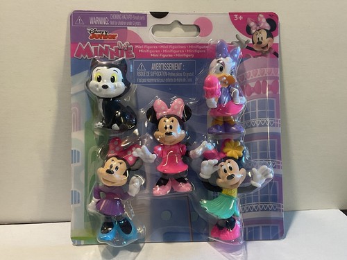 Disney Junior Minnie just play 2024 Blister ovp 5 x Figur mit Daisy Duck, Katze