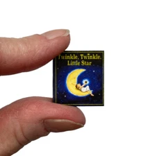 TWINKLE TWINKLE LITTLE STAR 1:12 Scale Miniature Readable Illustrated Book