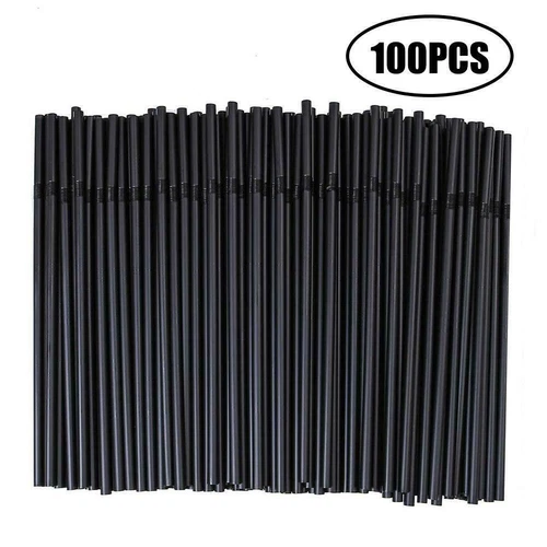 100-5000x Straws Flexible Bendy Large Drinking Straw Colourful Birthday Party - Picture 2 of 32