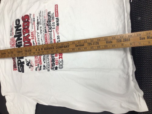 Vtg 1970's 80's SPINNG BOARDS Bud Browne Surf Film Poster GRIFFIN Art T-Shirt - Picture 3 of 7