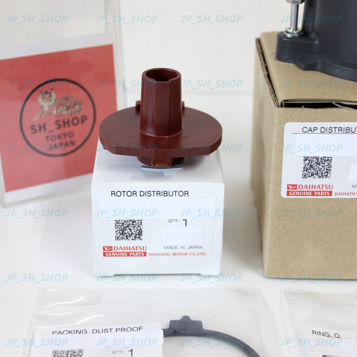 Daihatsu Genuine Hijet S100P S110P Distributor Cap & Rotor & O