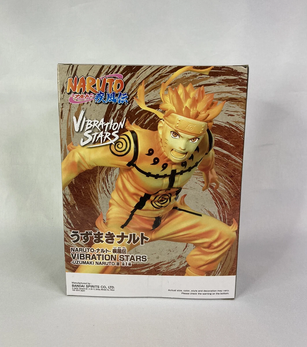 Naruto Shippuden Vibration Stars Uzumaki Naruto III Bandai 2022