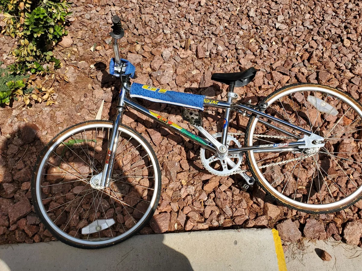 Original Mid school 1992 Haro Mini Mach 1 titanium BMX bike eBay