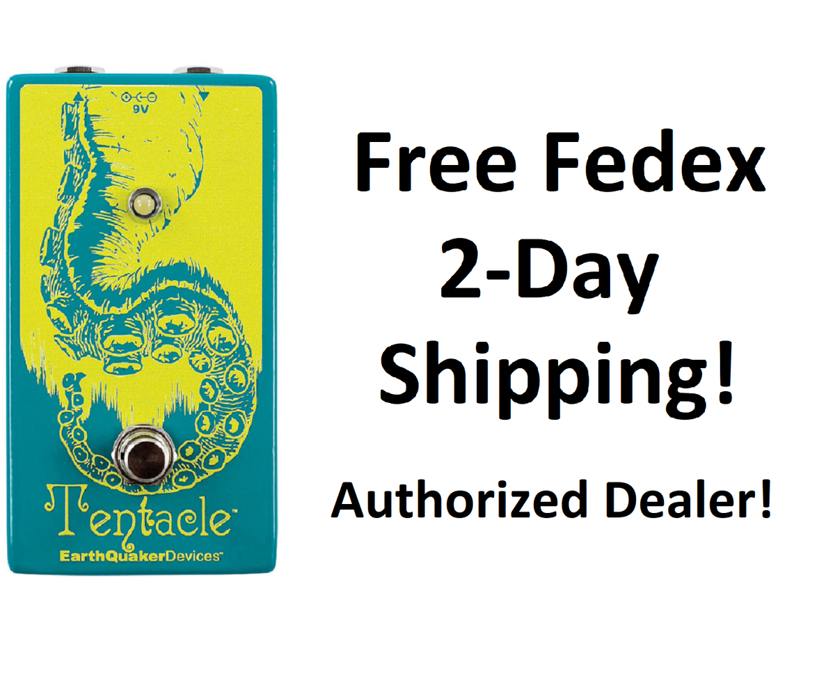 New Earthquaker Devices Tentacle V2 Analog Octave Up Guitar