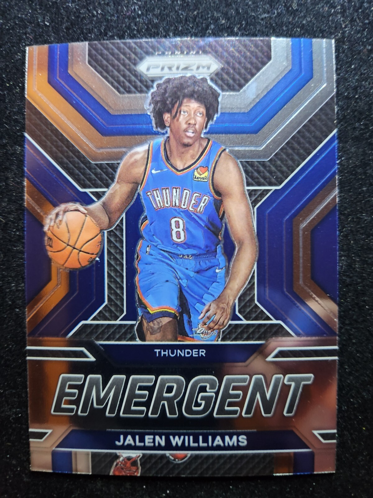 202223 Panini Prizm Emergent Jalen Williams Oklahoma City Thunder 12
