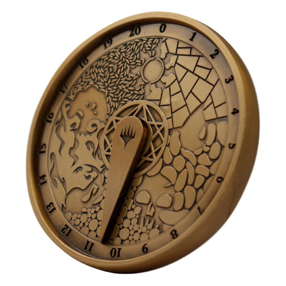 Life Counter Magic de collection en métal noir pour suivi des points de vie