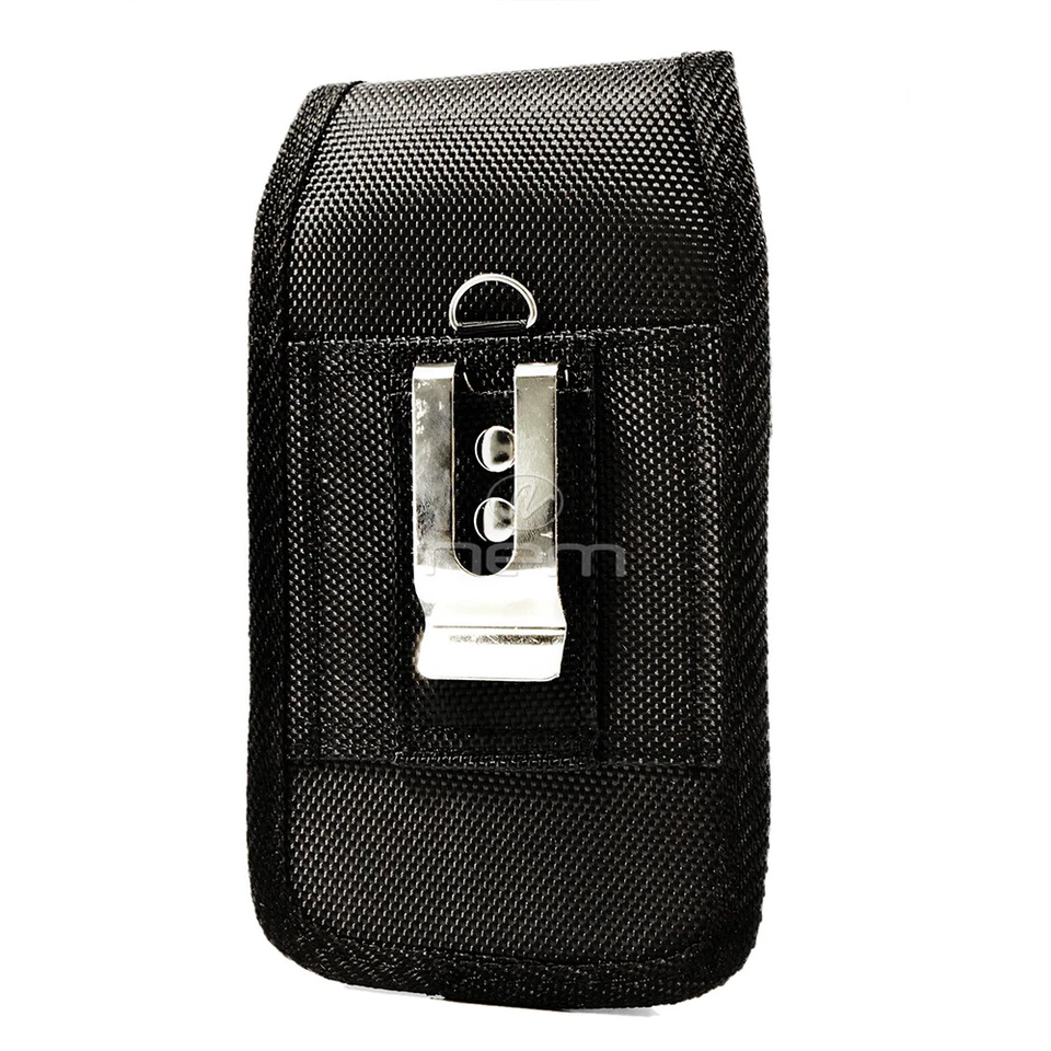 Vertical Heavy Duty Rugged Belt Loops & Clip Case Pouch 5.9 x 3.14 x 0.62 inch - Image 2 of 4
