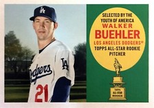 2020 TOPPS ARCHIVES (#60AR-JS) - 1960 ALL-STAR ROOKIE - WALKER BUEHLER