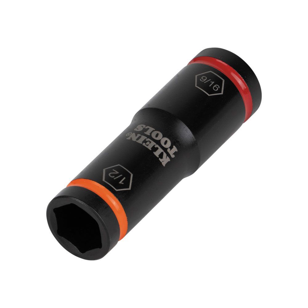 Klein Tools 66076 Flip Impact Socket, 9/16 and 1/2-Inch | eBay