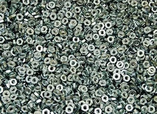 (2000) #8 Hex Machine Screw Nuts 8-32 x 11/32 x 1/8 Zinc Plated