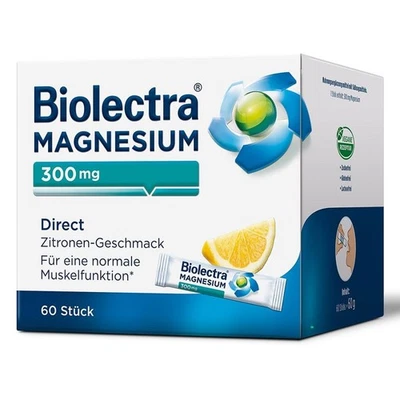 HERMES Biolectra Magnesium 300mg direct Pellets 60 Beutel PZN 08844157 MHD 31.10.2025
