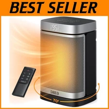 Energy-Saving Electric Heater, 70° Oscillation