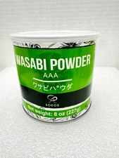 Soeos Wasabi 8oz AAA Powder SOE-WP-227-160 for Spicy spice/Sushi/Sashimi/noodles