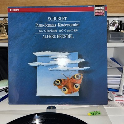 SCHUBERT PIANO SONATAS LP ALFRED BRENDEL O304