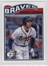 2021 Topps UK Edition 1978-79 Redux Freddie Freeman #SR-4 15x0