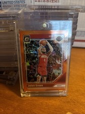 2024-25 Jaleen Green Orange Holo Donruss Optic /175