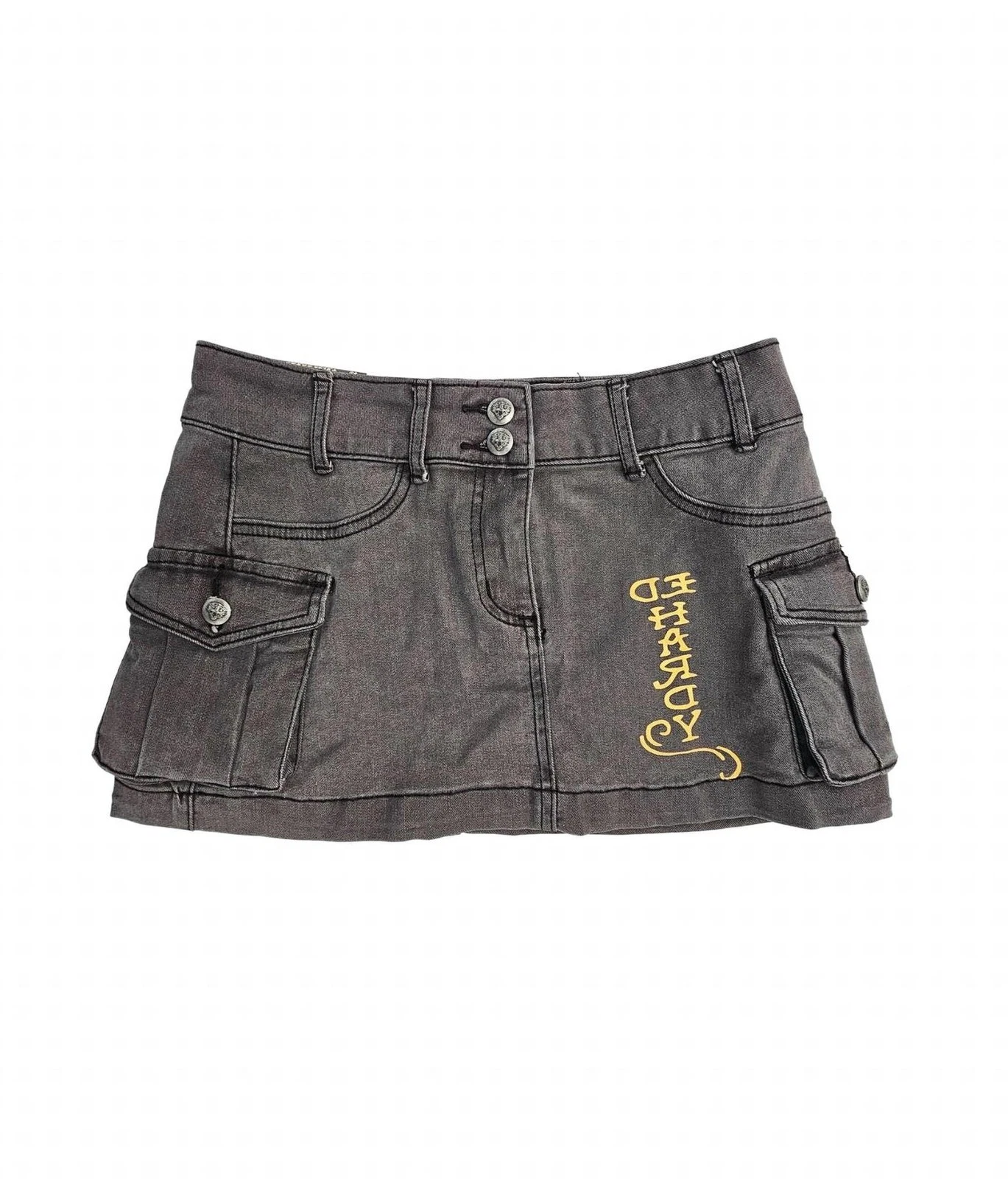 Ed Hardy Women's Koi Fish Cargo Skirt Vintage Grey
Opens in a new window or tab