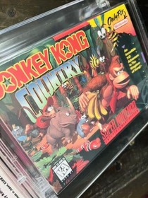 Donkey Kong Country WATA Sealed 6.0 A+ SNES Super Nintendo not CGC or VGA