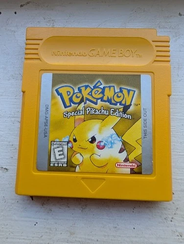 New ListingPokémon Yellow Version Nintendo Game Boy, Authentic Cartridge, Tested