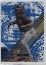 2017 Topps High Tek Pattern 1 Blue Rainbow 46/75 Josh Bell #HT-JBE 7eo