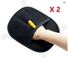 2 Pack Pet Grooming Gloves Cat Dog Hair Remover Deshedding Tool